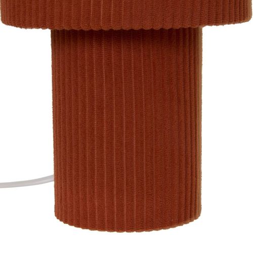 Lampe à poser terra H. 28 cm JOLINA Terracotta vue accessoires