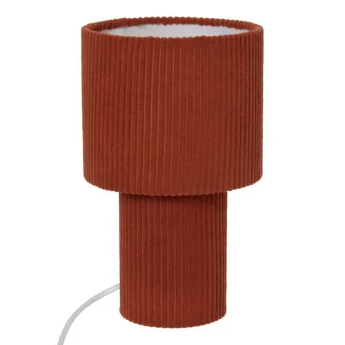 Lampe à poser terra H. 28 cm JOLINA Terracotta vue 3/4
