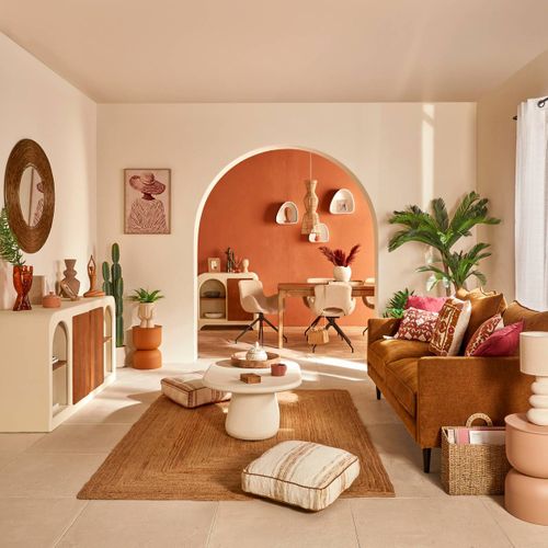 Housse De Coussin Sienna 40x40cm Camel