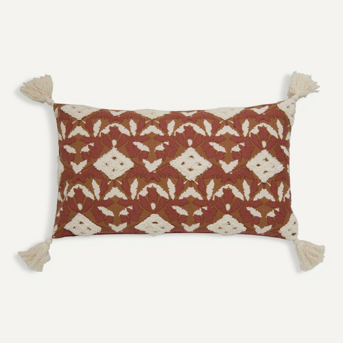 Housse De Coussin Sienna 30x50cm Terracotta
