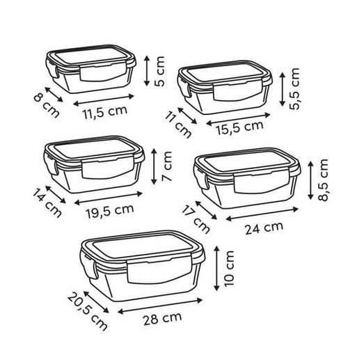 Boîte De Conservation Clipeat 3,8l