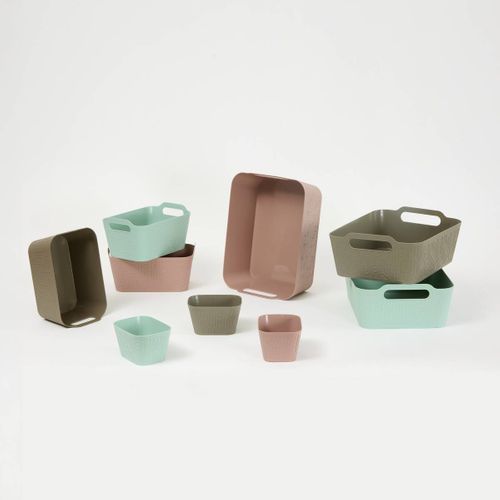 Panier Rangement Arche 4,5l Vert Céladon