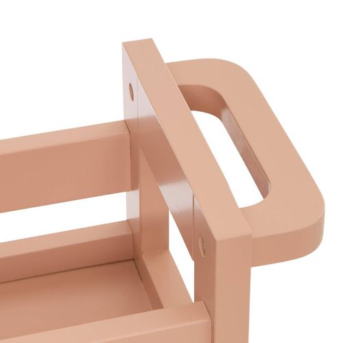 Desserte Colorama Rectangulaire 15x40cm Rose