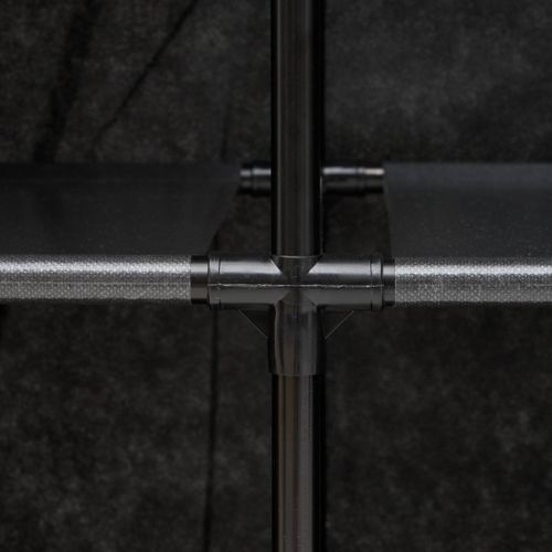 Penderie Dressy Rectangulaire 155x165cm Noir
