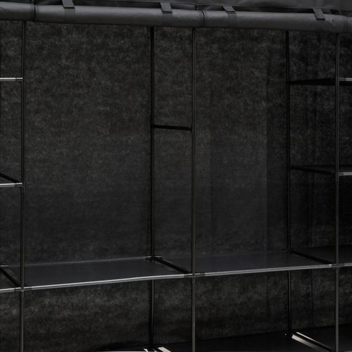 Penderie Dressy Rectangulaire 230x165cm Noir