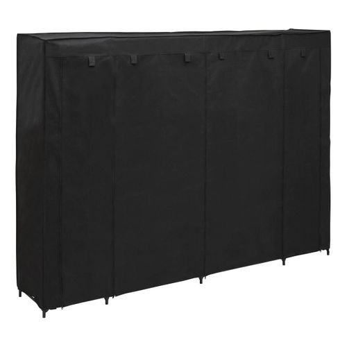 Penderie Dressy Rectangulaire 230x165cm Noir