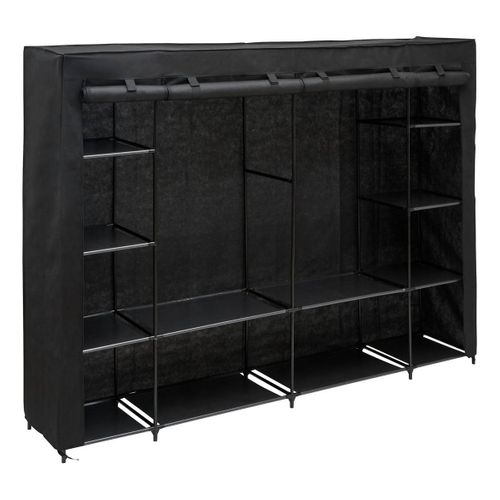 Penderie Dressy Rectangulaire 230x165cm Noir