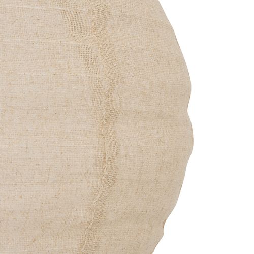 Suspension lanterne D. 43 cm JORDY Beige vue détaillée