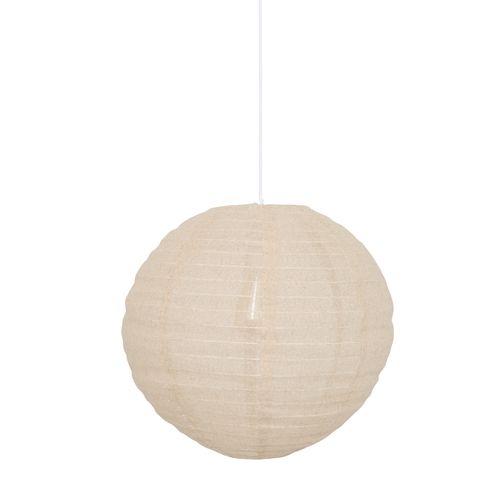 Suspension lanterne D. 43 cm JORDY Beige