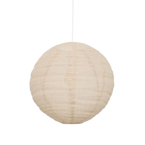 Suspension lanterne D. 43 cm JORDY Beige