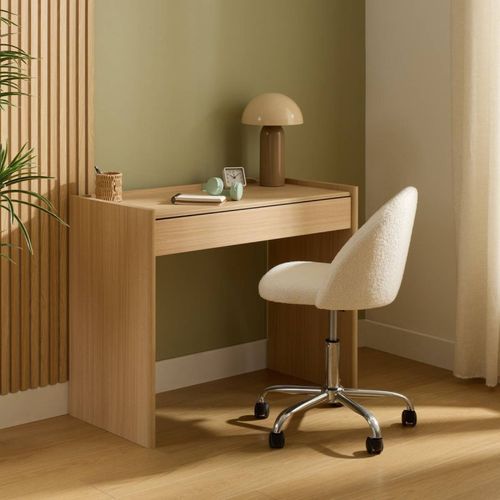 Lampe de chevet H. 36 cm LITO Beige vue détaillée
