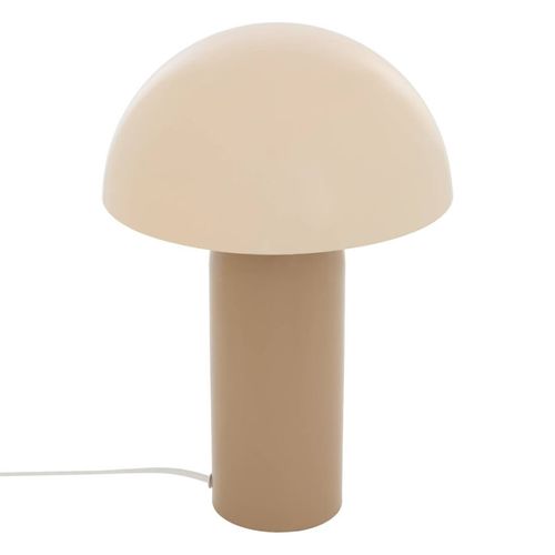 Lampe de chevet H. 36 cm LITO Beige vue 3/4