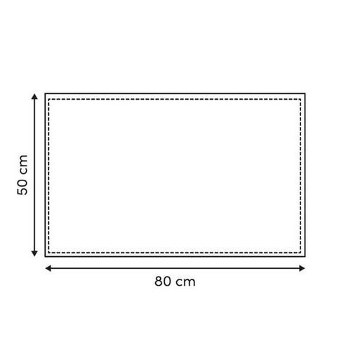 Tapis De Bain Texturé Stemy 50x80cm Beige