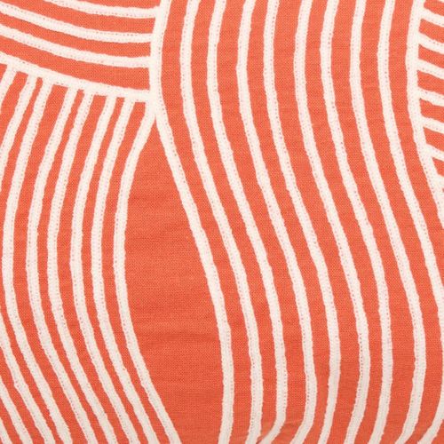 Coussin Nippon Line Rectangulaire 38x58cm Orange