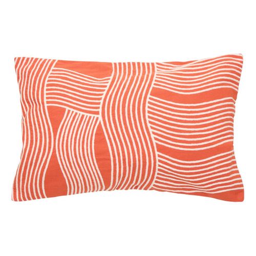 Coussin Nippon Line Rectangulaire 38x58cm Orange