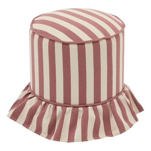 Pouf Fiora Rond D.36cm Rose