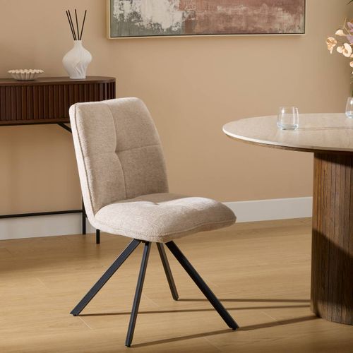 Chaise Pivotante Gira H.88cm Beige