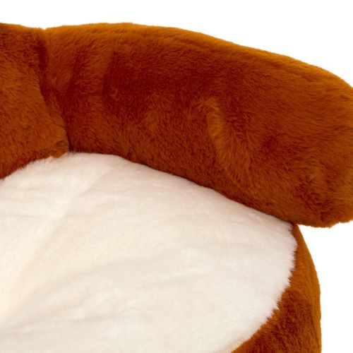Fauteuil Enfant Zafa Renard H.45cm Orange