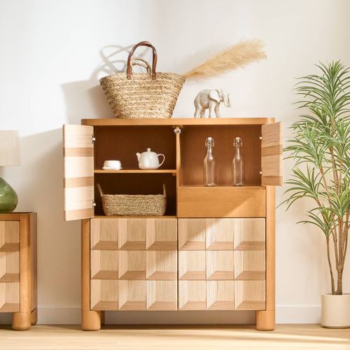 Buffet Haut Netsi Rectangulaire Beige