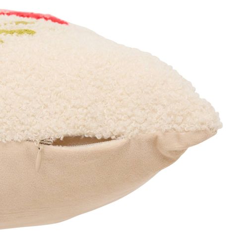 Coussin Automne Carré 45x45cm Blanc