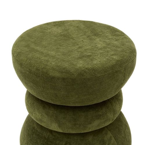 Pouf Totem Ritem H38,5 Cm Kaki Atmosphera