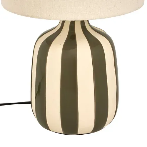 Lampe à poser kaki H. 41,5 cm VILMA Kaki vue accessoires