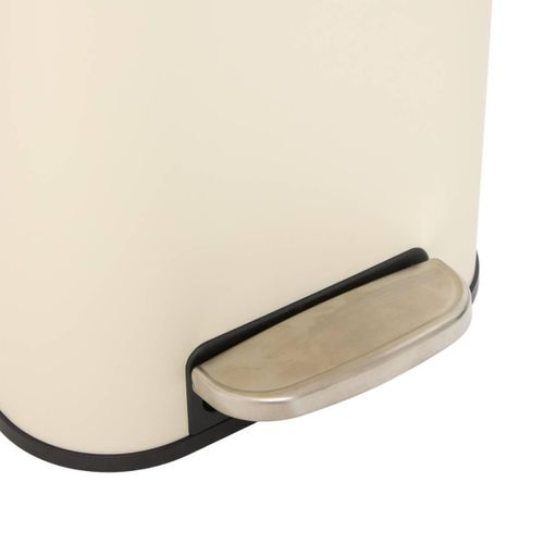 Poubelle Slim Rectangulaire À Pédale Delta 30l Argile