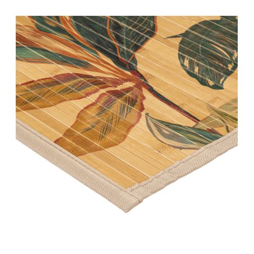 Tapis De Salle De Bain Lattes En Bambou 50 X 80 Cm Déco Palawan