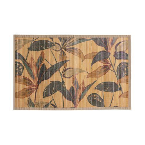 Tapis De Salle De Bain Lattes En Bambou 50 X 80 Cm Déco Palawan