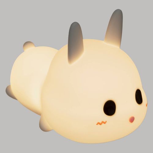 Veilleuse Sur Batterie Lapin H.11cm