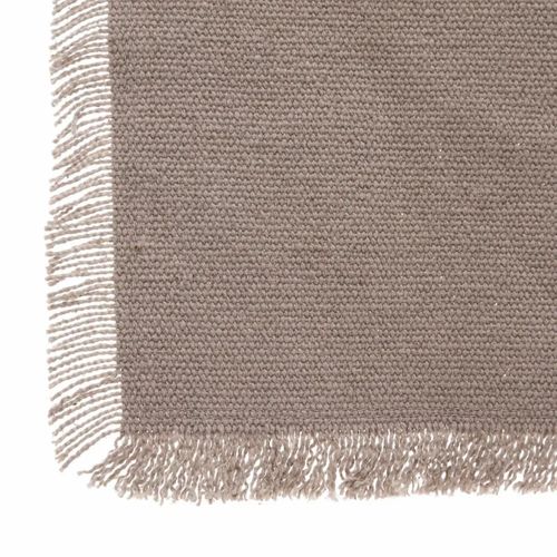 Chemin De Table "maha" 38x140cm Gris
