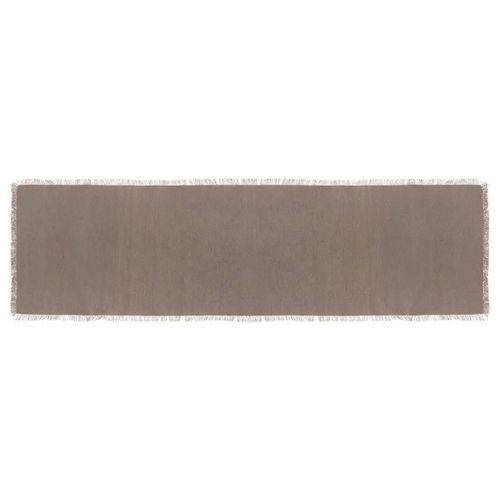 Chemin De Table "maha" 38x140cm Gris