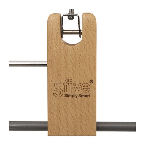 Cintre à Pantalons Gain De Place En Métal Et Bois