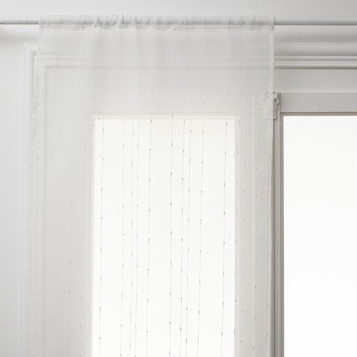 2 Voilages Anissa - 60 X 160 Cm - Blanc