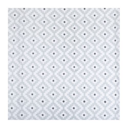 Tablier De Cuisine En Coton Gris Imprimé Etnik 60 X 80 Cm