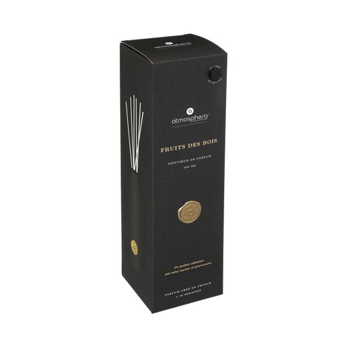 Diffuseur De Parfum Fruits Des Bois 500 Ml Avec 6 Bâtonnets