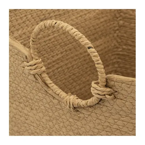Set De 3 Paniers De Rangement Naturels