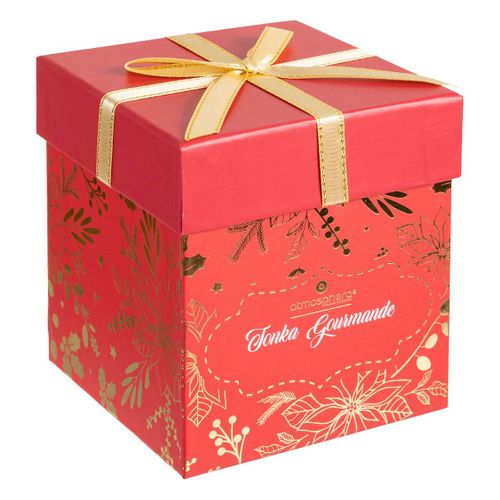 Bougie Parfumée Tonka Gourmande Pot En Verre 210g