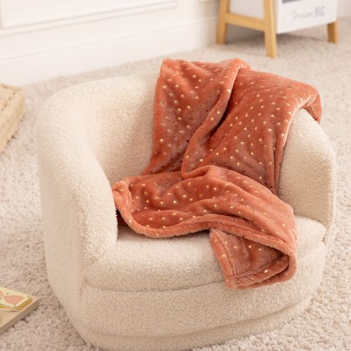 Plaid 75x100 cm OYA Terracotta