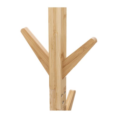 Porte-manteaux 8 Patères En Bambou H 178 Cm
