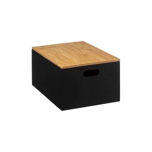 Lot De 3 Boites De Rangement En Bois Avec Couvercle Bambou