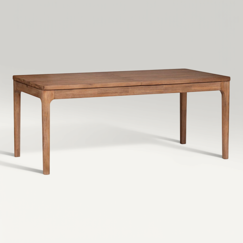 Table De Repas Extensible "sabor" 180-260cm Beige