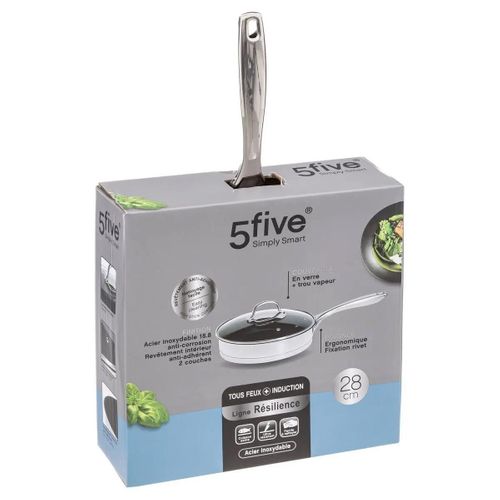 Sauteuse En Acier Inoxydable 28 Cm Resilience