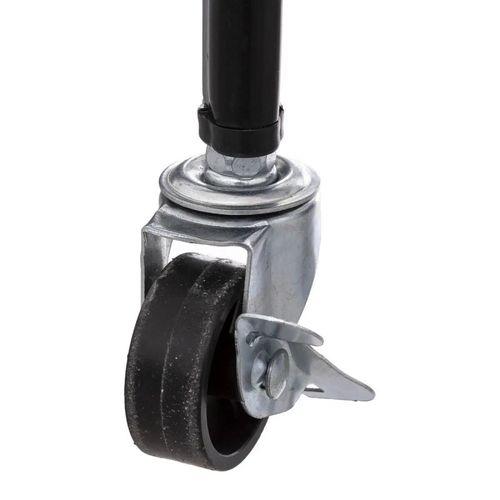 Desserte Roulante 3 Niveaux En Métal Noir H 80 Cm