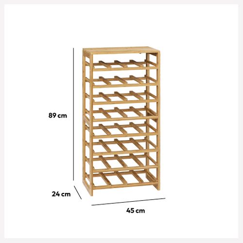 Rack Bouteilles X32 Bambou Linha 5five