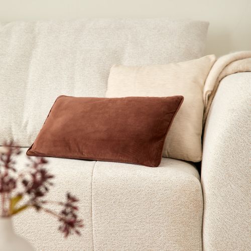 Coussin 30x50 cm LILOU Terracotta vue d'ambiance 1