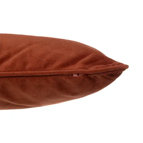 Coussin 30x50 cm LILOU Terracotta vue détaillée
