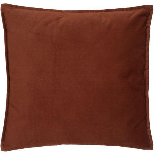 Coussin 55x55 cm LILOU Terracotta vue 3/4