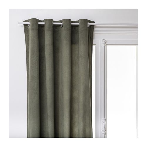 Rideau 140x260 cm LILOU Kaki