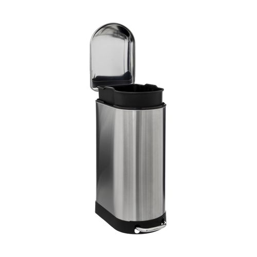 Poubelle 30 Litres En Métal Inox Ouverture à Pédale